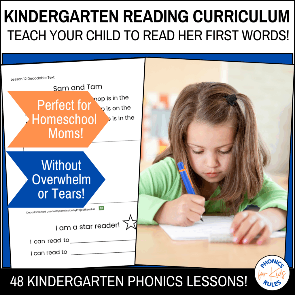 struggling to teach your kid to read