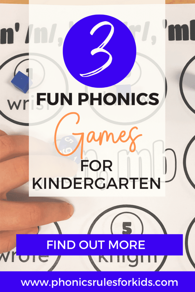 fun phonics games for kindergarten