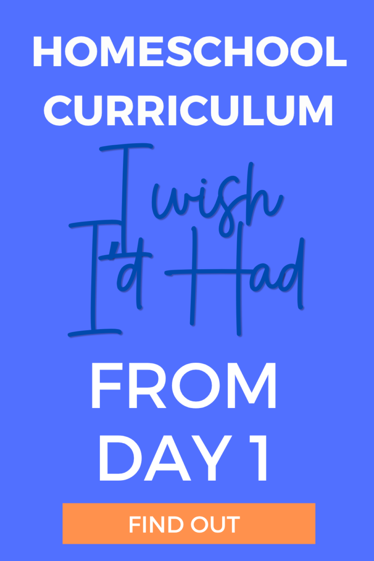 homeschool curriculum I wish I'd had